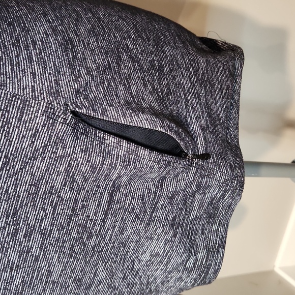 Lululemon Kanto Catch Me 1/2 ZipWee Stripe Black Heathered Black - Picture 7 of 12